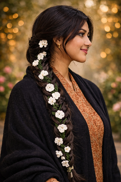 Handmade Floral Paranda – Traditional Handmade Hair Accessory for Women