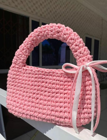 Handmade  Crochet Mini Bag for Girls | Cute Aesthetic Handbag