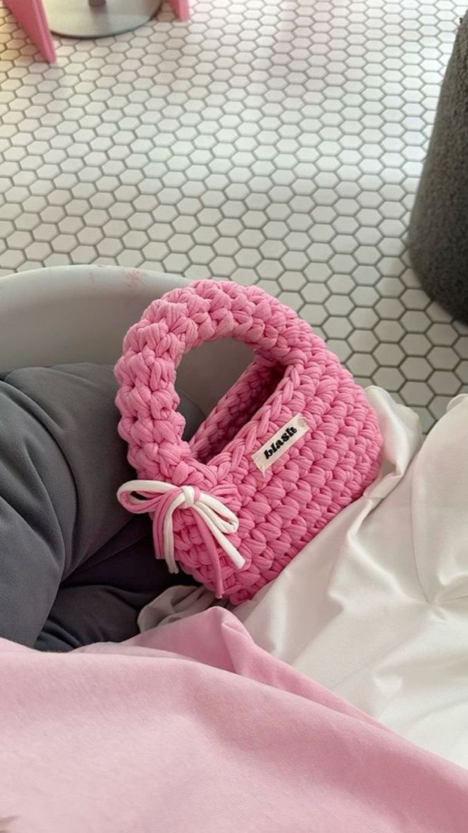 Handmade  Crochet Mini Bag for Girls | Cute Aesthetic Handbag