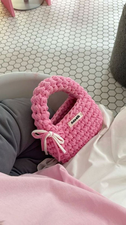 Handmade  Crochet Mini Bag for Girls | Cute Aesthetic Handbag