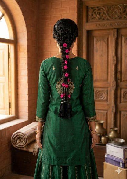 Handmade Floral Paranda – Traditional Handmade Hair Accessory for Women