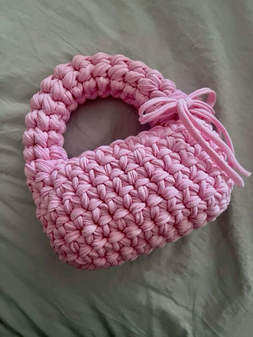 Handmade  Crochet Mini Bag for Girls | Cute Aesthetic Handbag