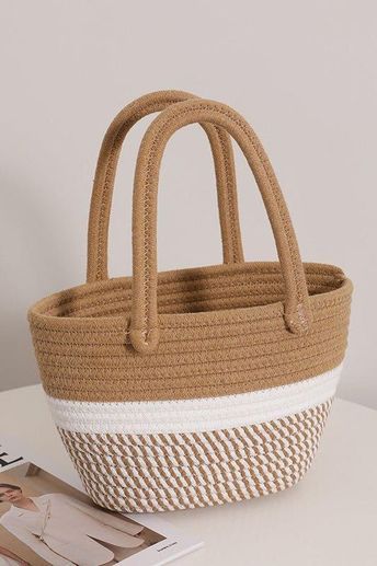 Handmade Rainbow Crochet Tote Bag | Stylish Multicolor Shoulder Bag